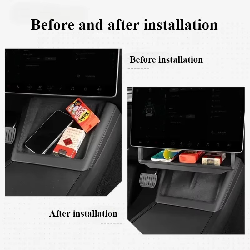AliExpress Hidden Storage Tray for Tesla Model Y and 3, view 3