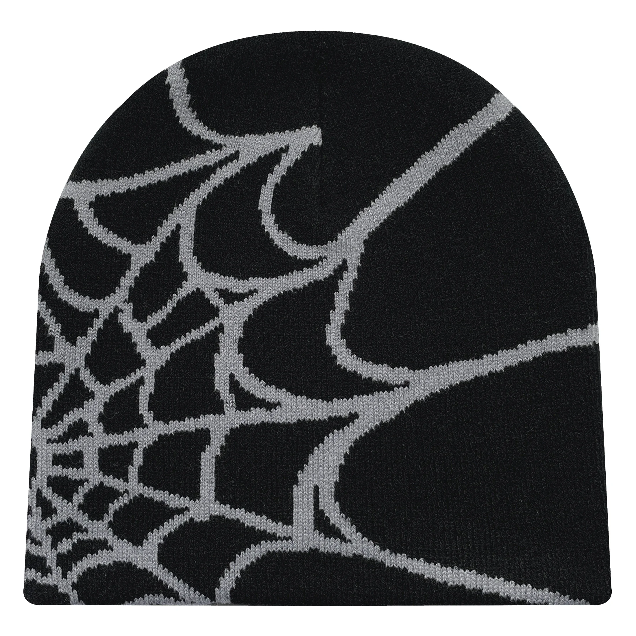 AliExpress Four Seasons Men's And Women's Universal Y2K Knit Hat Spider Web Riding Outdoor Sports Fashion Hat, view 5