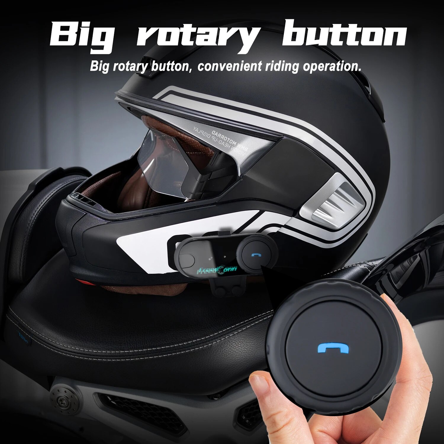 AliExpress Freedconn Motorcycle Helmet Bluetooth Intercom Headset, view 5