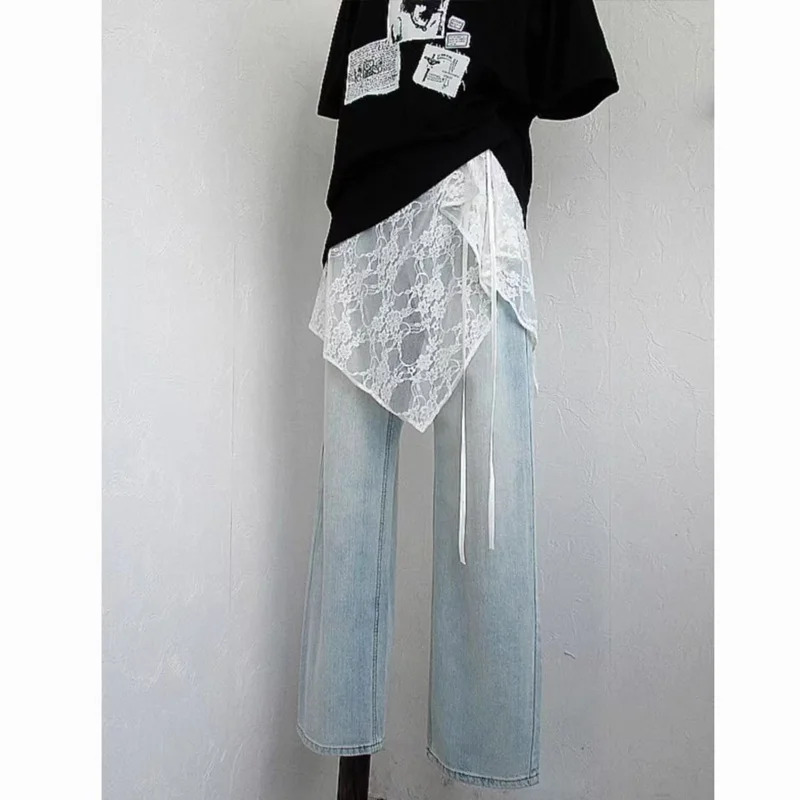AliExpress Women's Lace-Up Layered Wrap Skirt, view 3