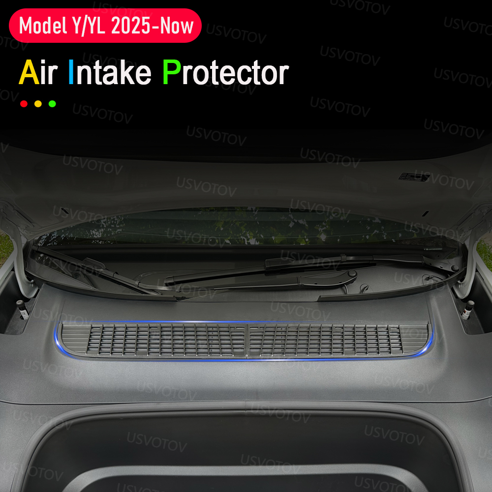 AliExpress Front Grill Mesh Insert for Tesla Model Y Premium Juniper Model YL 2025 2026 Bumper Air Inlet Vent Grille Cover Trim Accessories, view 6