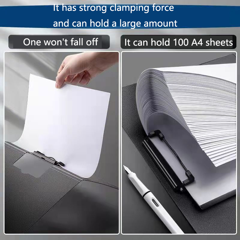AliExpress Frosted File Folder Student Test Paper Folder Data Storage Book Office Supplies Board File Folder Writing Board Single Folder, view 2