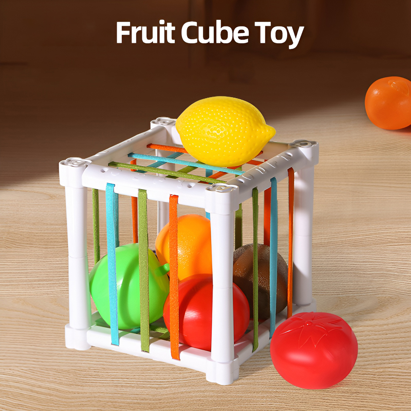 AliExpress Fruit Cecele Shape Color Color Fruit Cognition Rainbow Cecele Interactive Game Toy