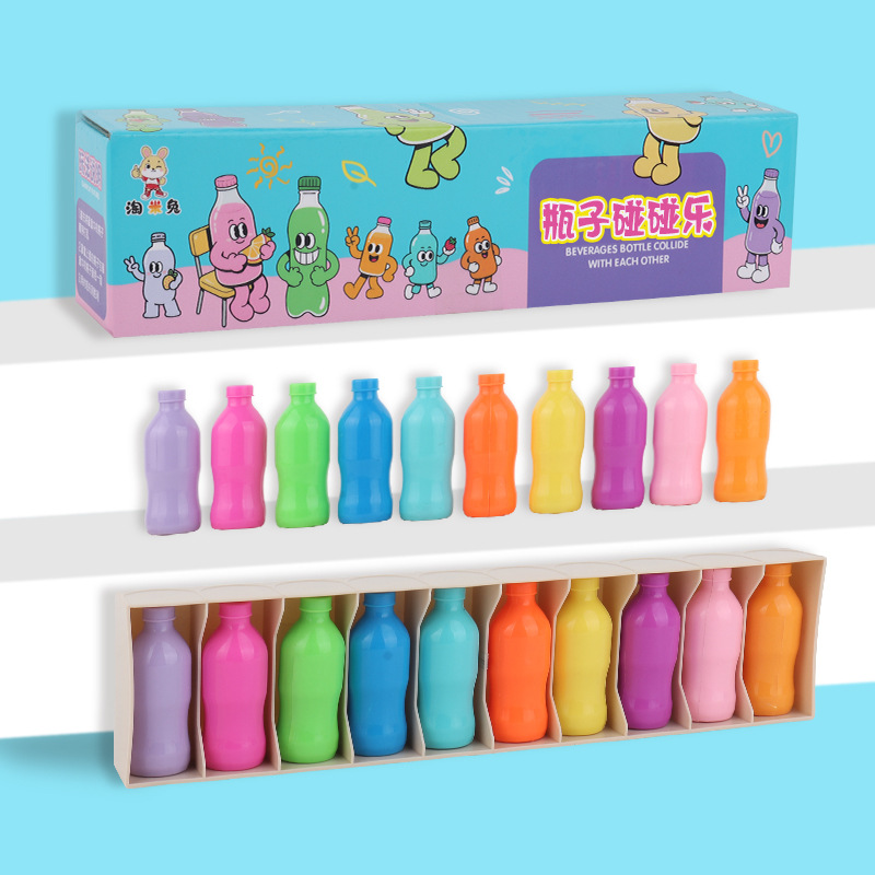 AliExpress Fun Bottle-Guessing Game for Children, Color Memory Drink Matching Game, Brain Memory Training Educational Toy, view 5