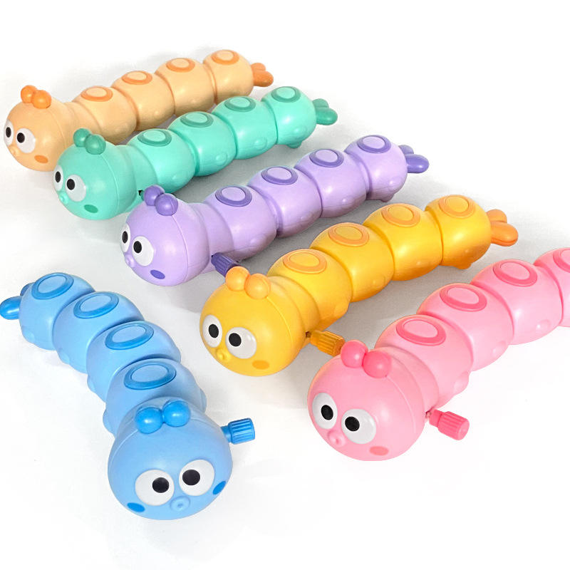 AliExpress Funny Colorful Animals Worm Reptile Clockwork Crawling Toy Rocky Swing Wind up Toy