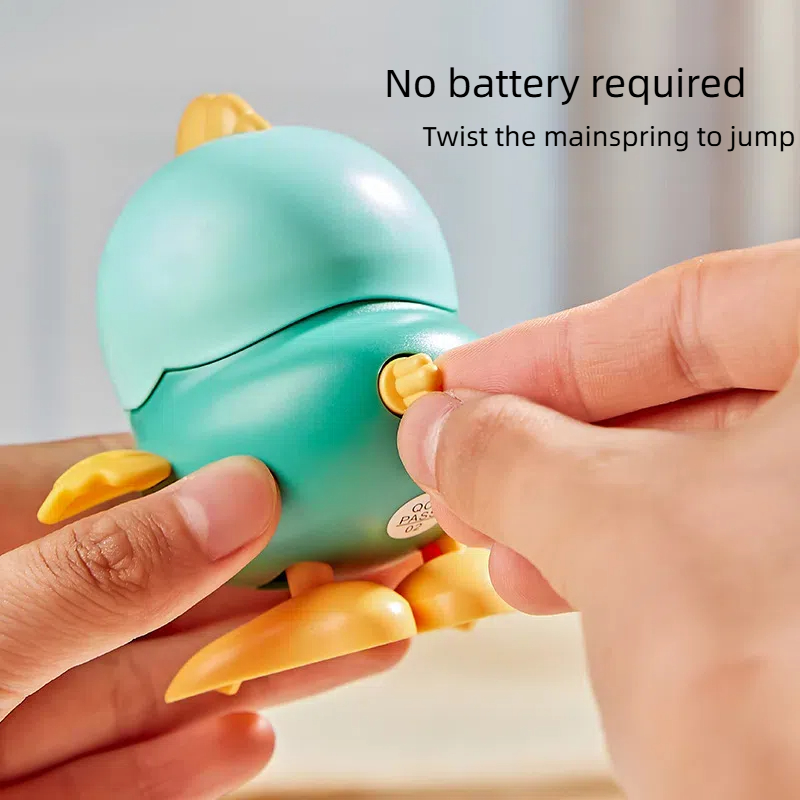 AliExpress Funny Colorful Chick Reptile Clockwork Crawling Toy Rocky Swing Wind up Toy, view 2
