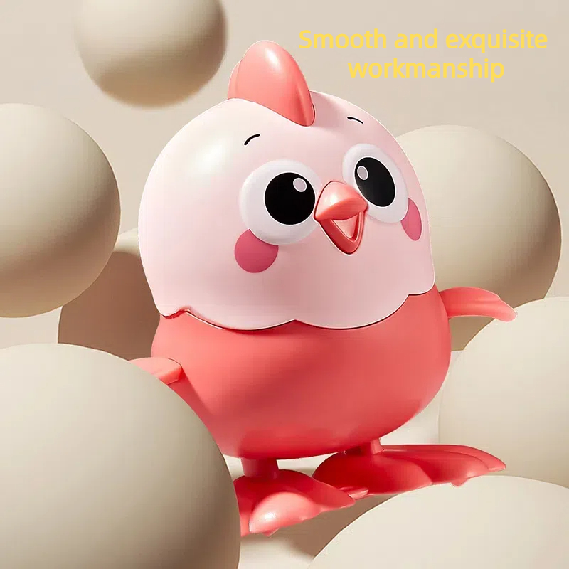 AliExpress Funny Colorful Chick Reptile Clockwork Crawling Toy Rocky Swing Wind up Toy, view 3