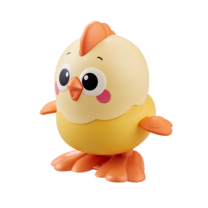 AliExpress Funny Colorful Chick Reptile Clockwork Crawling Toy Rocky Swing Wind up Toy, view 5
