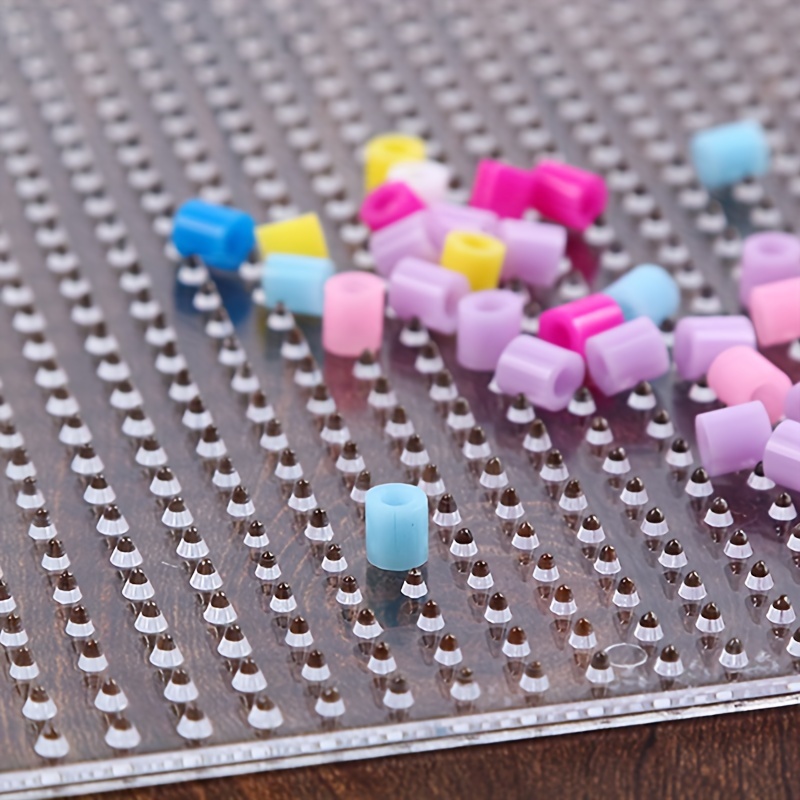 AliExpress Fuse Beads 1000pcs 5MM 3D Pixel Puzzle Iron Beads Handmade Crafts Decor DIY Make Puzzle Toy High Quality Melting Beads, view 3