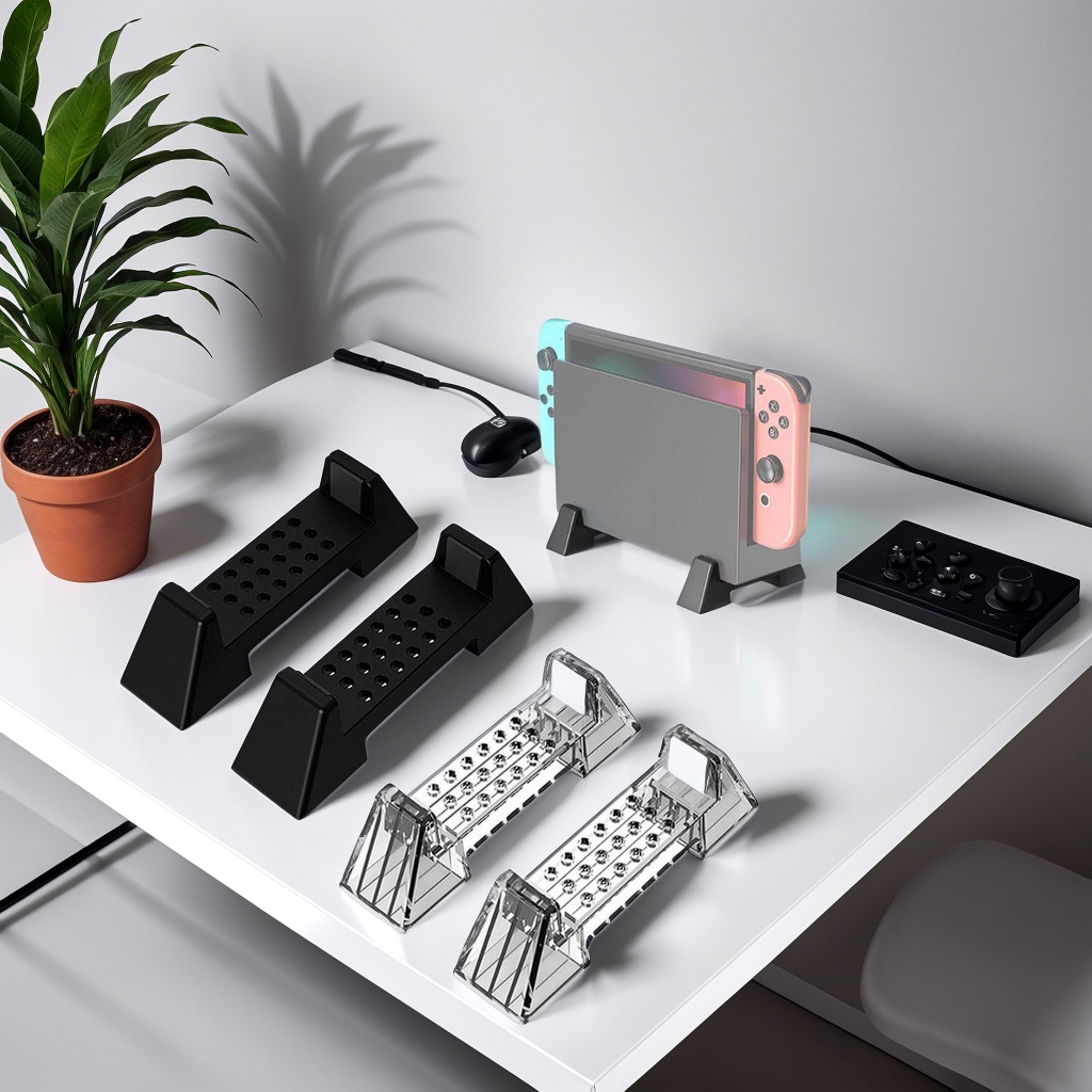 AliExpress Game Console Stand Base Bracket For Switch 2 Game Console Cooling Holder Display Rack Game Accessorie, view 2