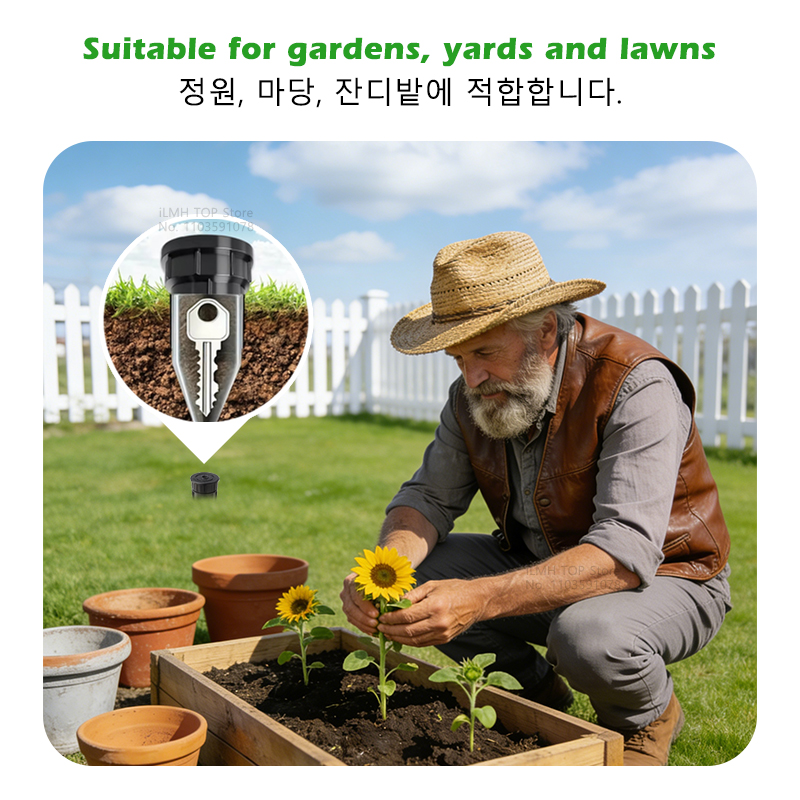 AliExpress Garden Key Hider Watering Can Safe, view 3