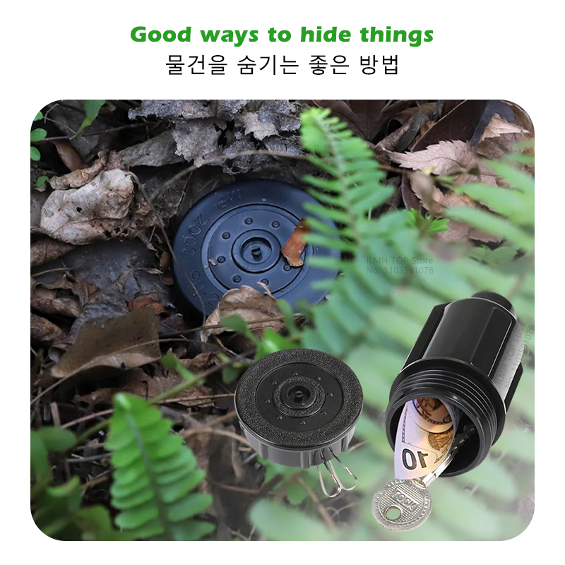 AliExpress Garden Key Hider Watering Can Safe, view 5