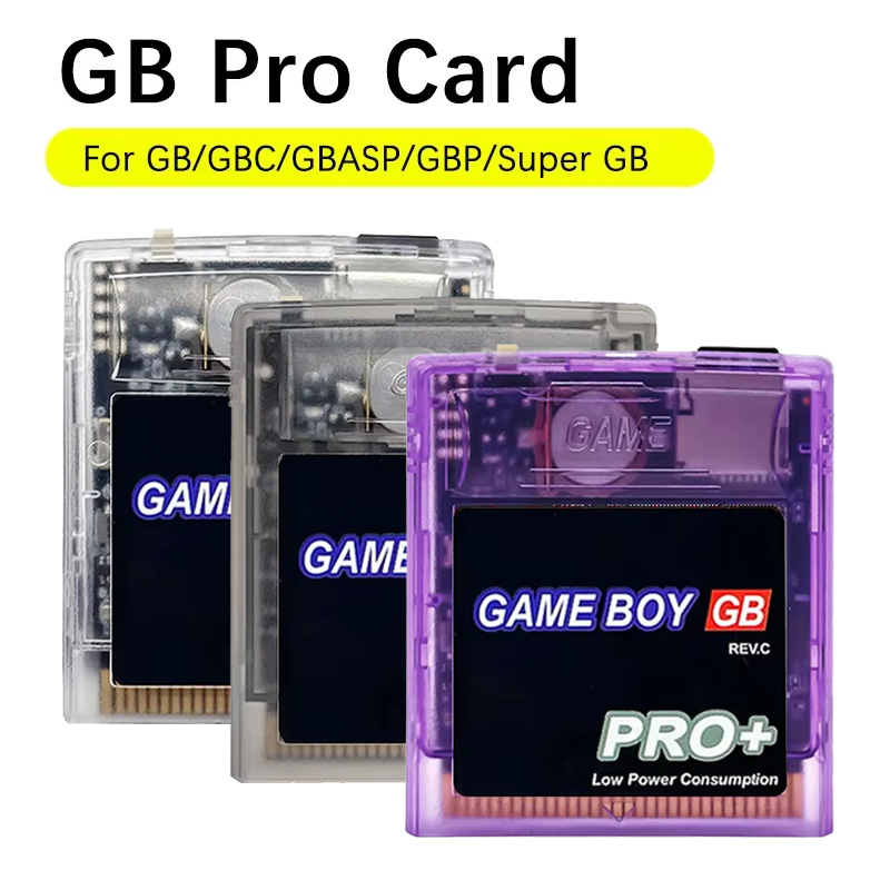 AliExpress GB Game Card Gameboy Card OS V4 2000 in 1 With 4GB TF Card Game Card For GB GBC SP Game Consoles
