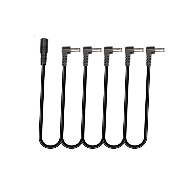 AliExpress General Guitar Effect Pedals 5 Way Power Daisy Chain Cables Fit For 9V DC Pedal Power Adapter Guitar Effector Accessories, view 2