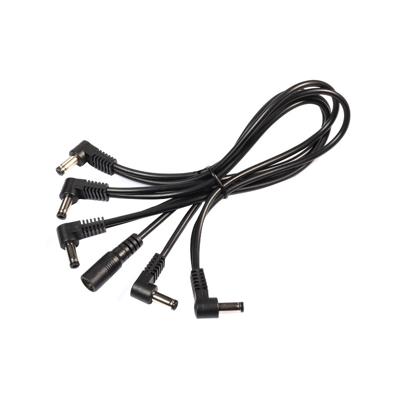 AliExpress General Guitar Effect Pedals 5 Way Power Daisy Chain Cables Fit For 9V DC Pedal Power Adapter Guitar Effector Accessories, view 4
