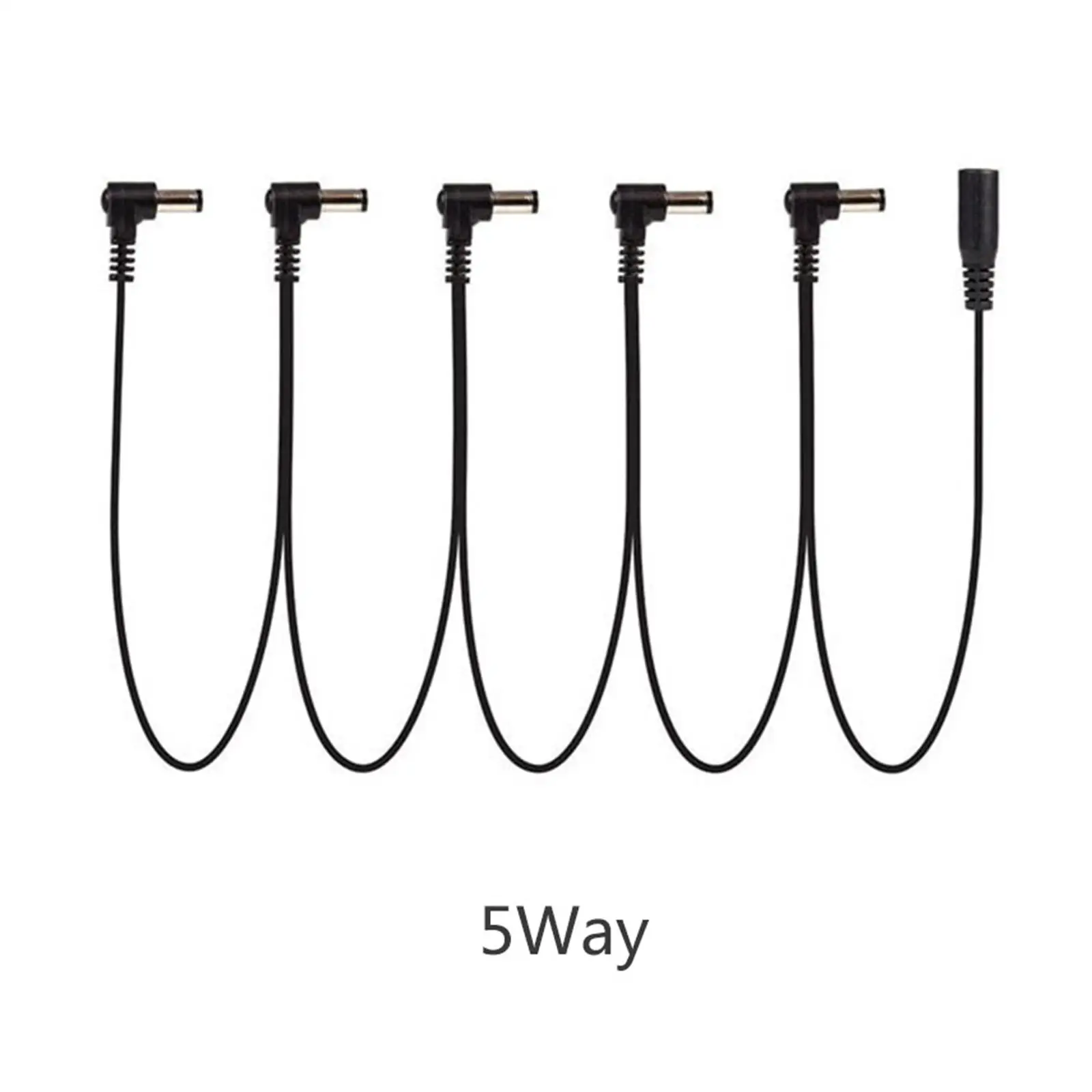 AliExpress General Guitar Effect Pedals 5 Way Power Daisy Chain Cables Fit For 9V DC Pedal Power Adapter Guitar Effector Accessories, view 5