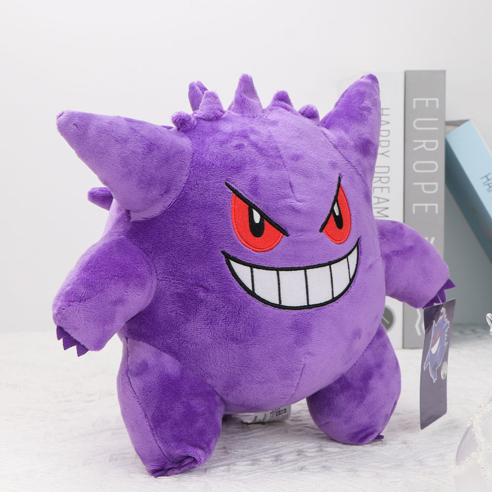 AliExpress Gengar Plush Toys Peluche Stuffed Cartoon For Kids PokemonStuffed Animal Collectible Soft Plushies Cute Cartoon Character, view 5