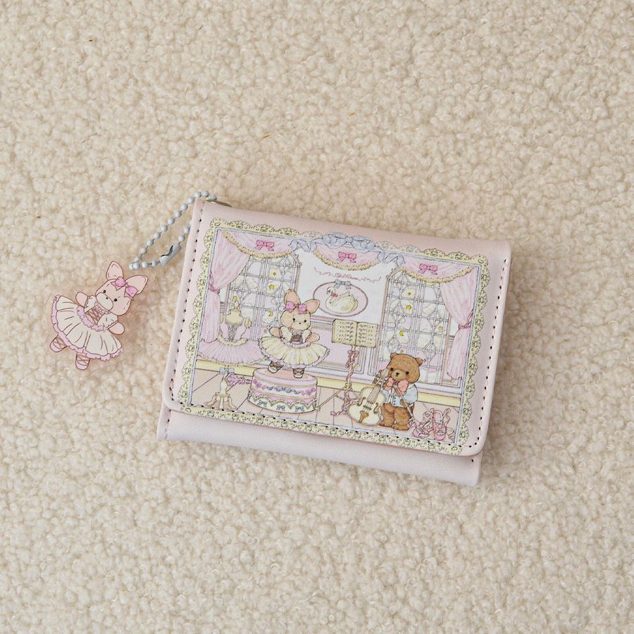 AliExpress Cartoon Rabbit and Bear Magnetic Wallet Coin Purse, view 3