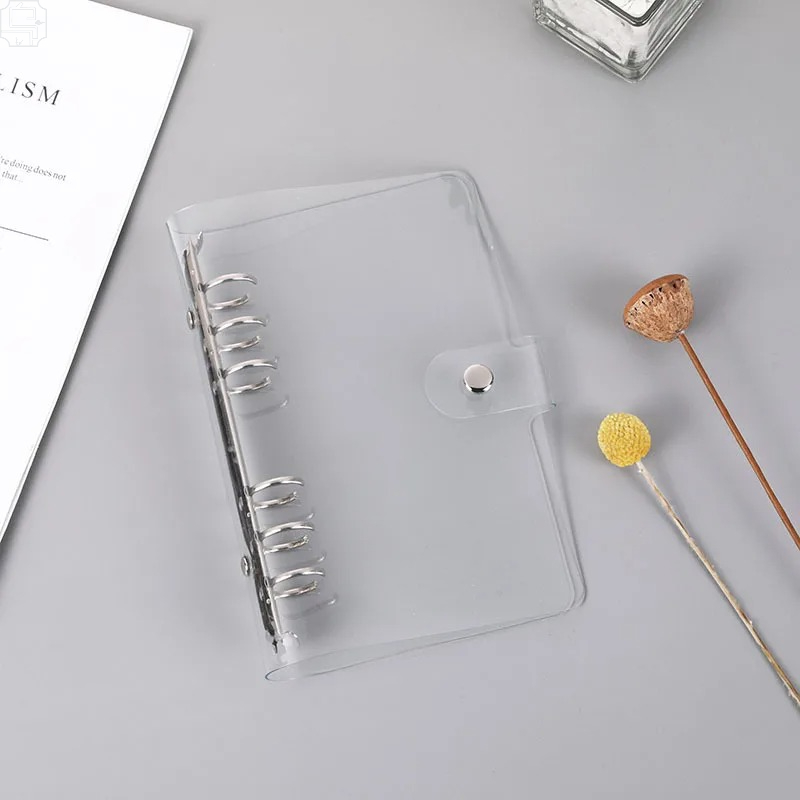 AliExpress Glitter Transparent A5 Ring Binder Folder, view 3