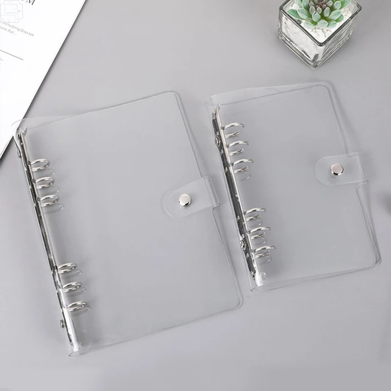 AliExpress Glitter Transparent A5 Ring Binder Folder, view 6