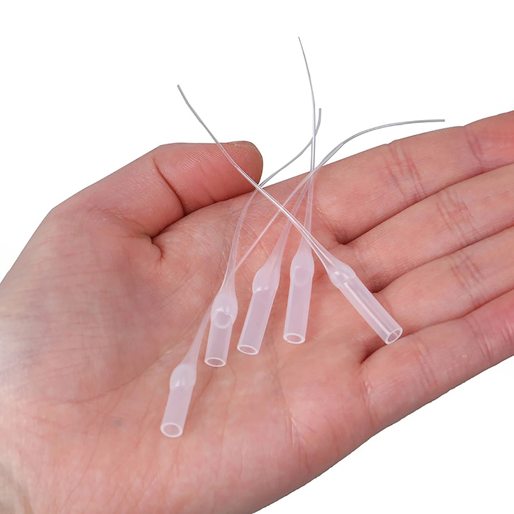 AliExpress Glue Micro Tip Plastic Glue Bottom Tips Precision Applicator Dropping Tube Nozzle for Glue Extender Precision Applicator Pipette, view 2