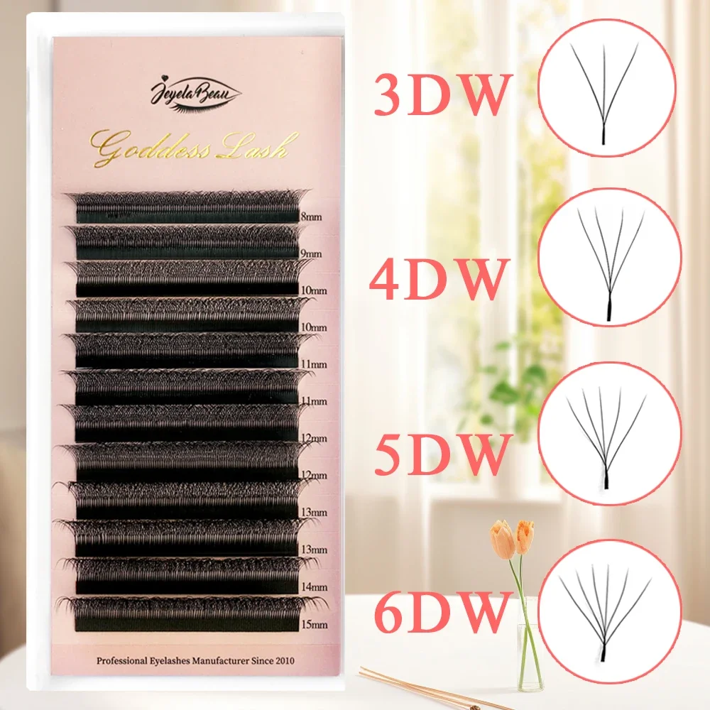 AliExpress W-Style Premade Fan Eyelash Extensions