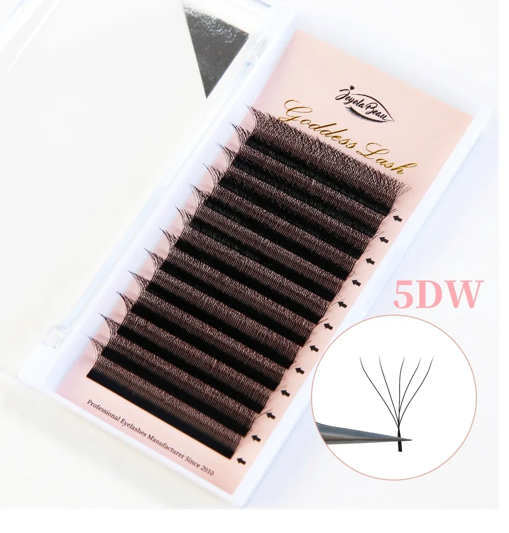 AliExpress W-Style Premade Fan Eyelash Extensions, view 3