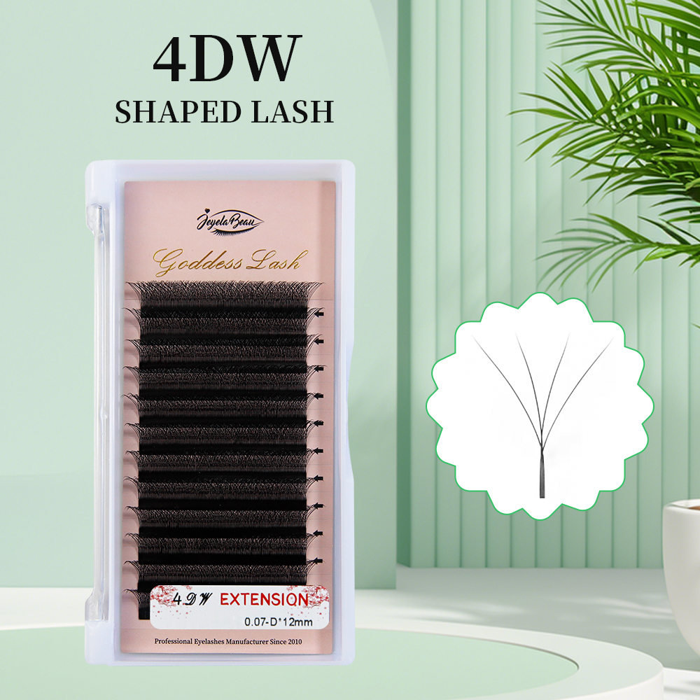 AliExpress W-Style Premade Fan Eyelash Extensions, view 6