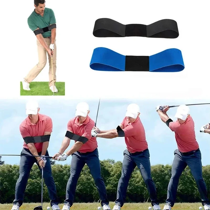 AliExpress Golf Swing Trainer Posture Corrector Band for Beginners Arm Hand Motion Exercise Tension Elastic Fitness Equipmen