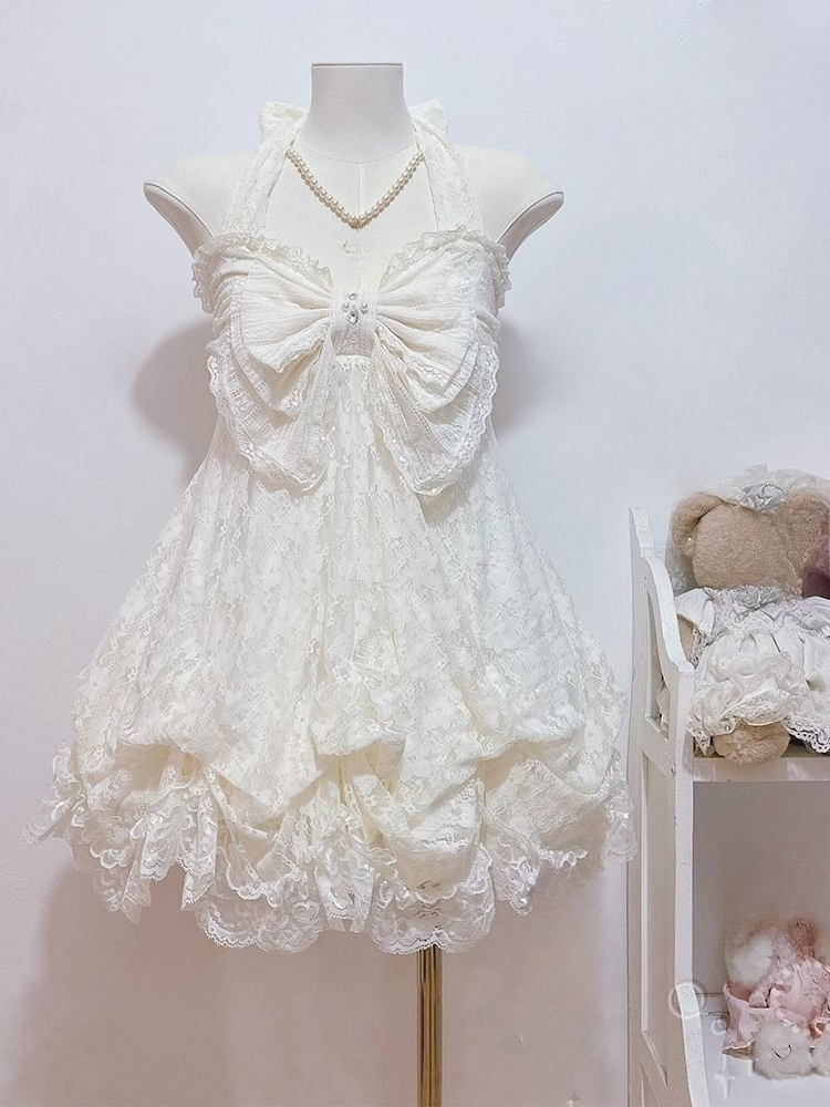 AliExpress Gothic Retro Sweet Bud Mini Dress Women Harajuku Y2k Strap Dress Y2K Aesthetic Club Party Fashion Outfits, view 2