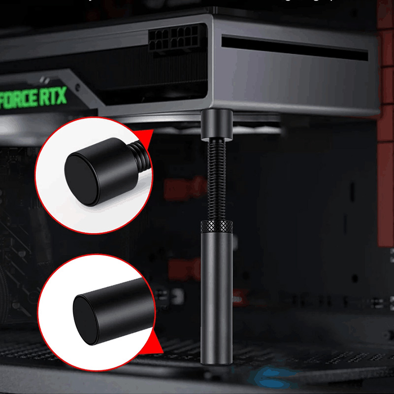 AliExpress GPUHOLD Graphics Card GPU Holder Magnetic Bracket Video Card Holder Vertical Telescopic Rotating Stand, view 4
