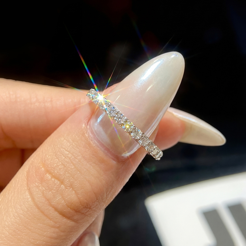 AliExpress GRA-Tested Moissanite Crown Ring in 925 Silver, view 2