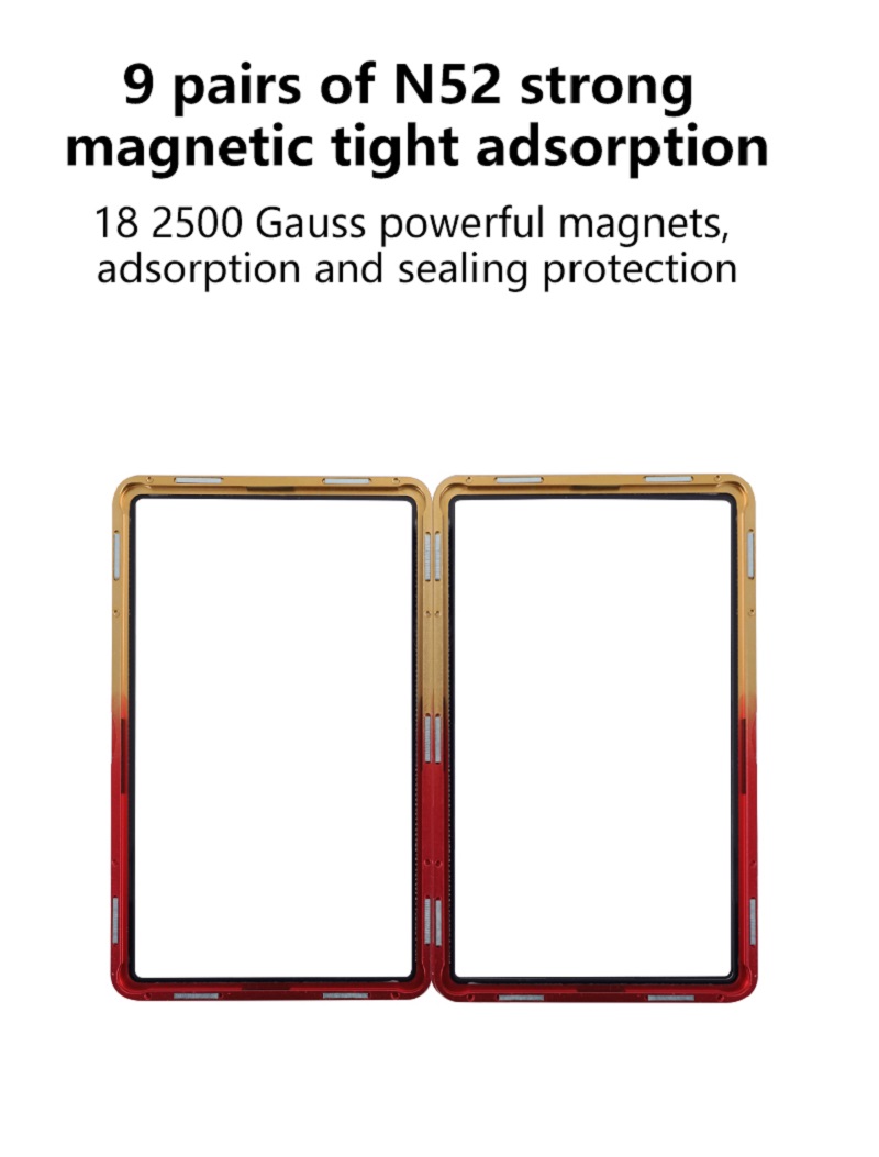 AliExpress Gradient Color Aluminum Alloy Graded Cards Protector Case for PSA/BGS, UV & Scratch Resistant Trading Card Bumper Display Holder, view 4