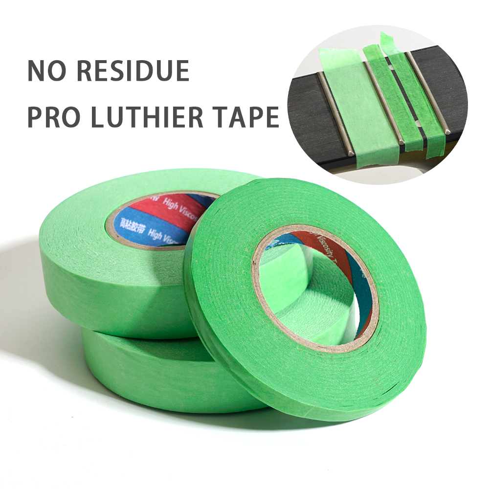 AliExpress Green Luthier Tape - No Residue Guitar Bass Fretboard Protective Tape for Luthier Repair & Setup