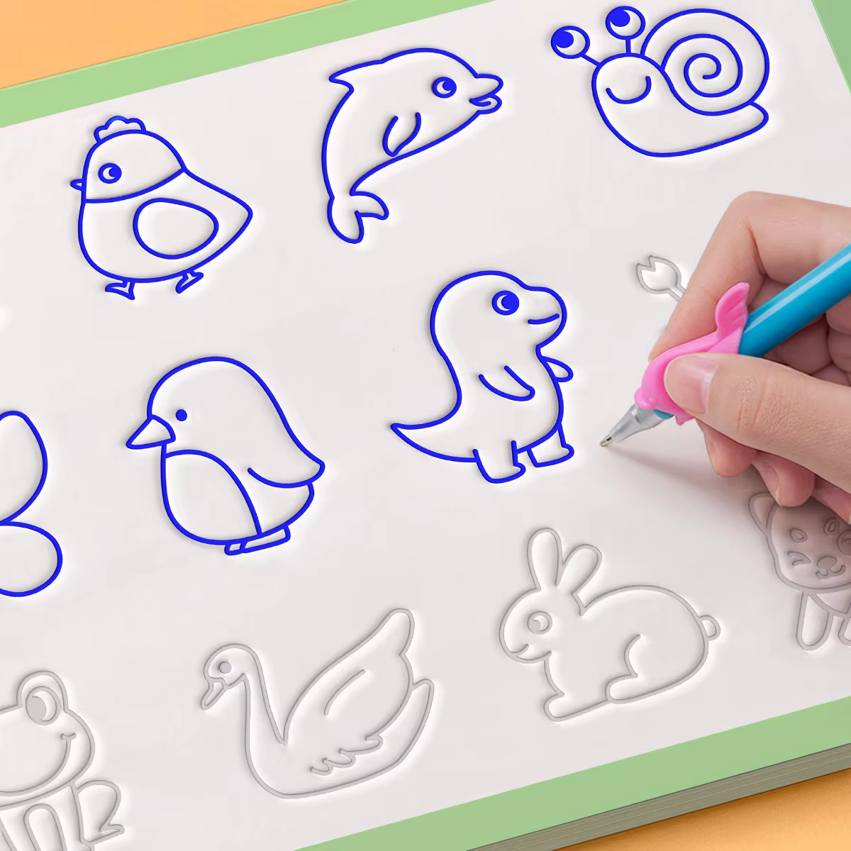 AliExpress Groove Drawing Book Simple Strokes Calligraphy Practice Creative Graffiti Book Basic Painting Template