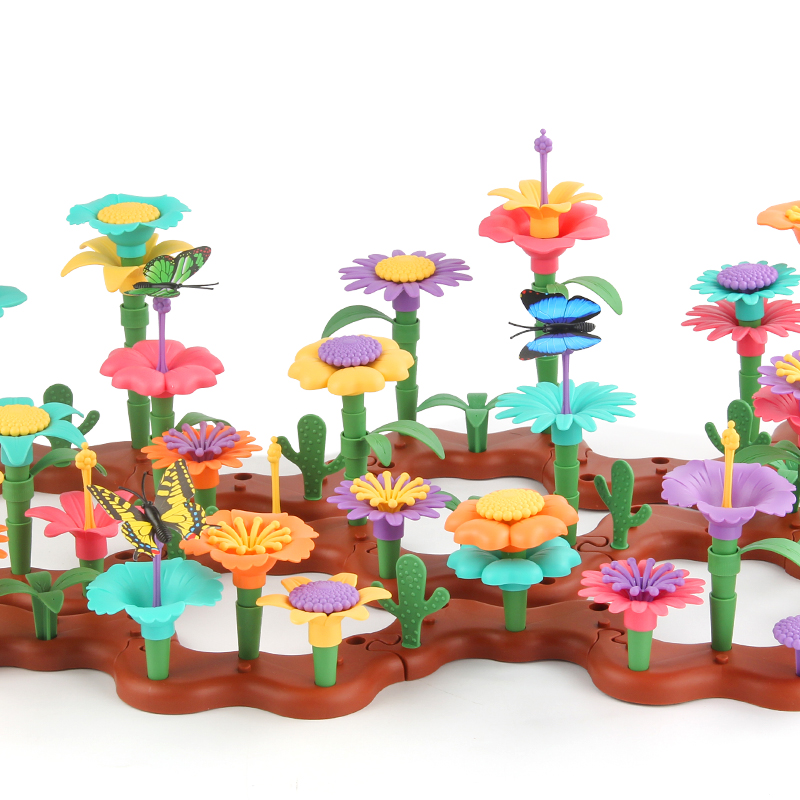 AliExpress Grow Their Imagination with STEM Educational Flower Garden Building Toy - Perfect Gift for 3-7 Year Old Boys & Girls!, view 4