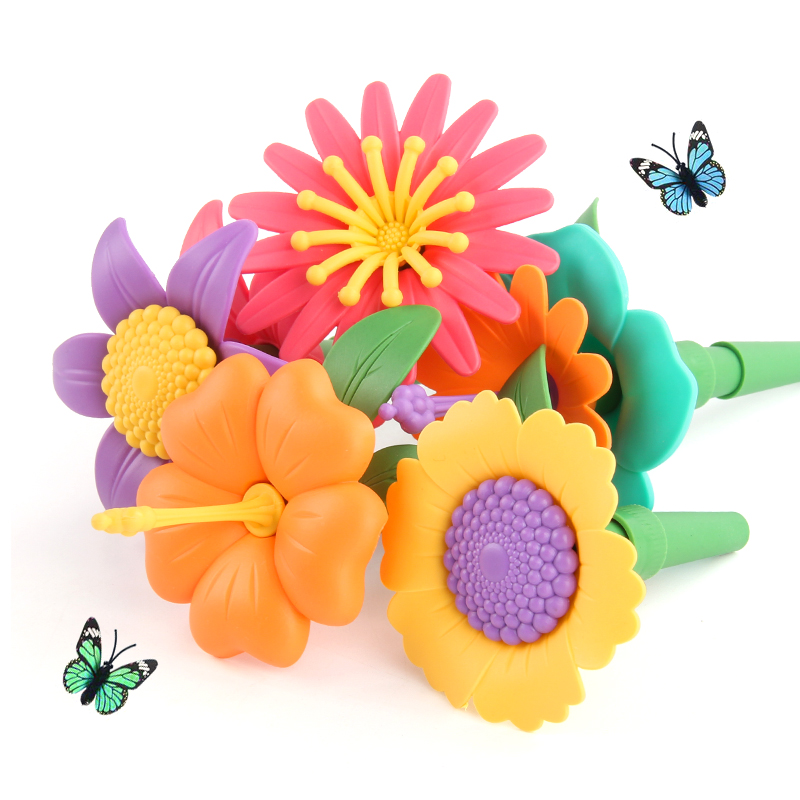 AliExpress Grow Their Imagination with STEM Educational Flower Garden Building Toy - Perfect Gift for 3-7 Year Old Boys & Girls!, view 5