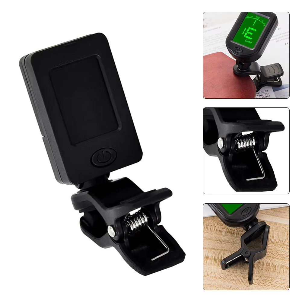 AliExpress Guitar Bass Ukulele Violin Mandolin Banjo - 360° Rotatable High Sensitivity Chromatic Tuner, view 6
