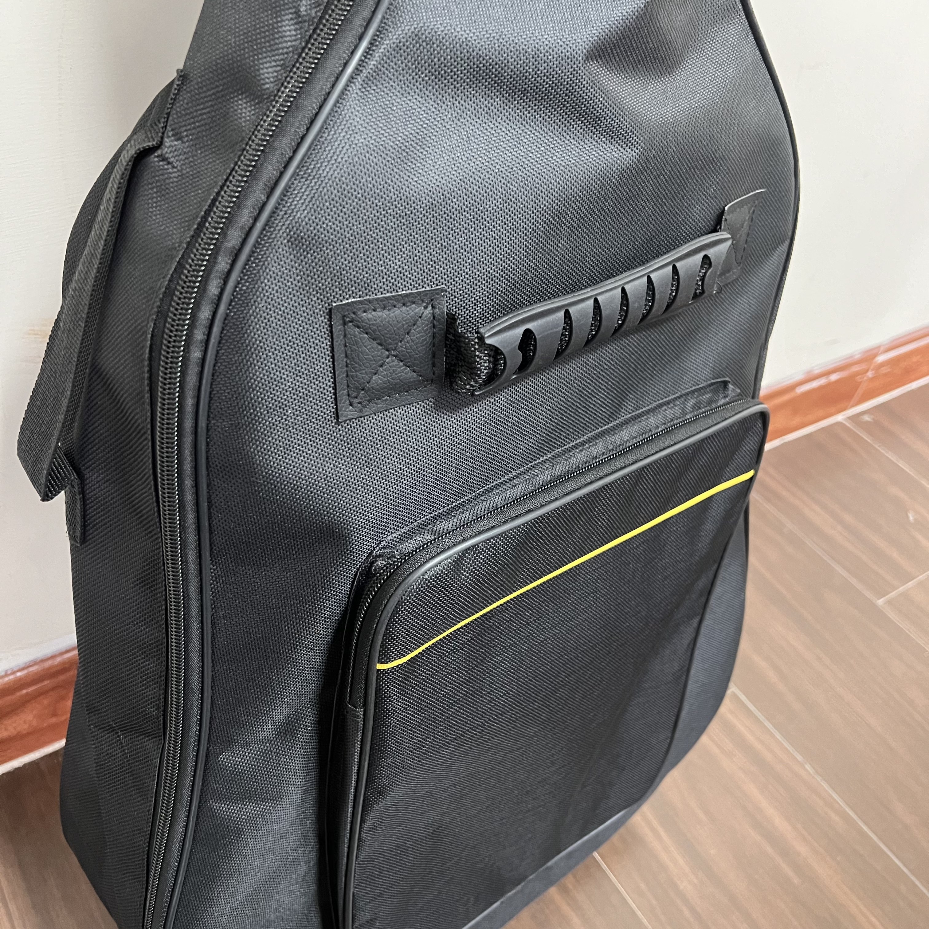 AliExpress Guitar Gig Bag Water Resistant with 0.25 Inch Sponge Padding Dual Adjustable Shoulder Strap Guitar Case, view 4