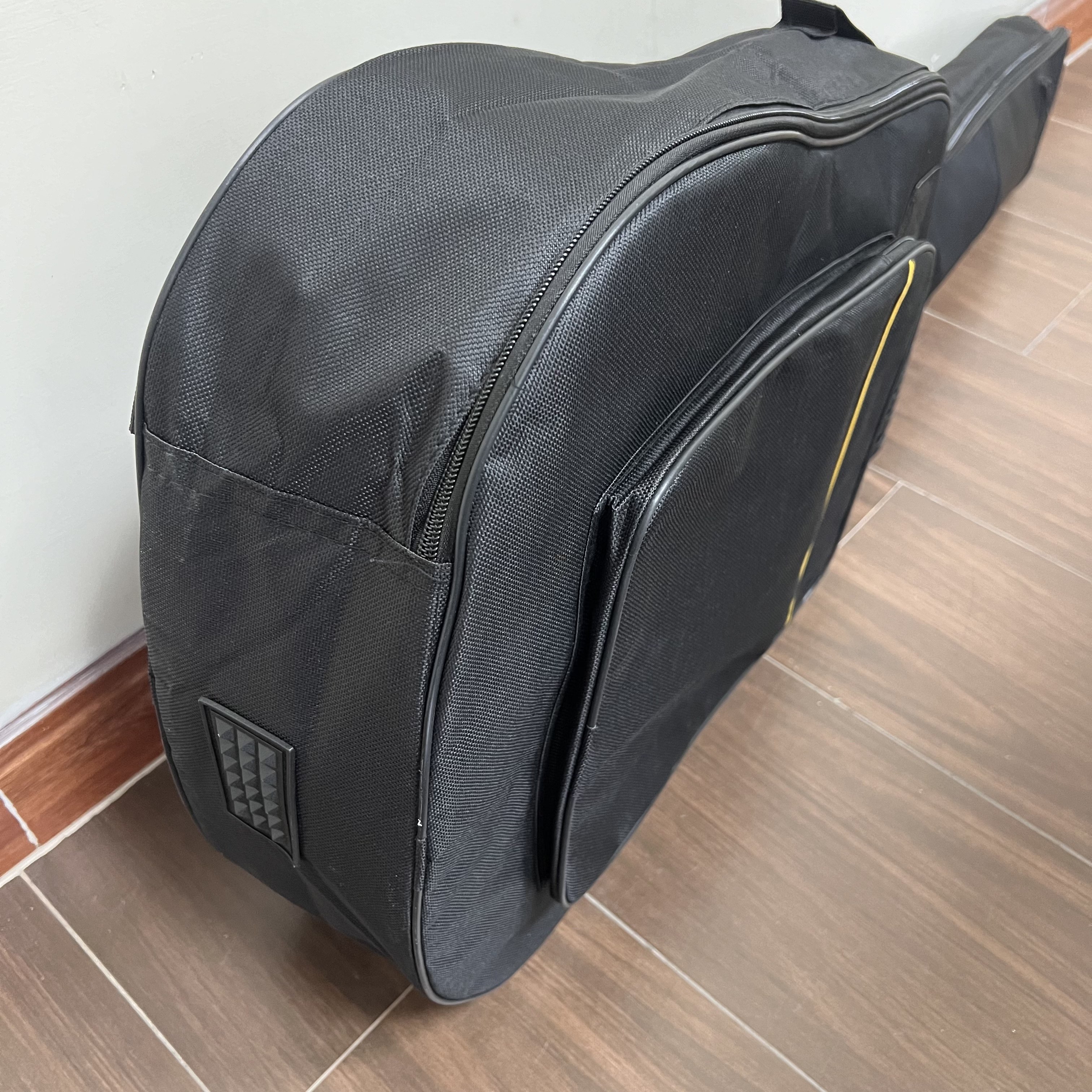 AliExpress Guitar Gig Bag Water Resistant with 0.25 Inch Sponge Padding Dual Adjustable Shoulder Strap Guitar Case, view 5