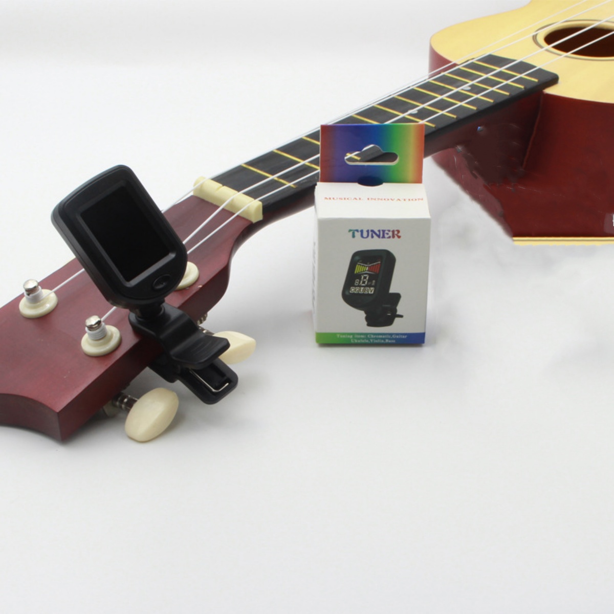 AliExpress Guitar Tuner For All Instruments Clip on Electronic Tuner for Guitar Bass Ukulele Violin Mandolin Banjo, view 6