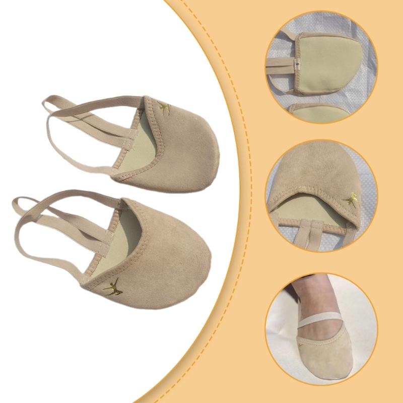 AliExpress Gymnastic Shoes Half Soles Ballet Shoes Pirouette Shoes Belly Dance Shoes Turning Shoes for Woman, view 2