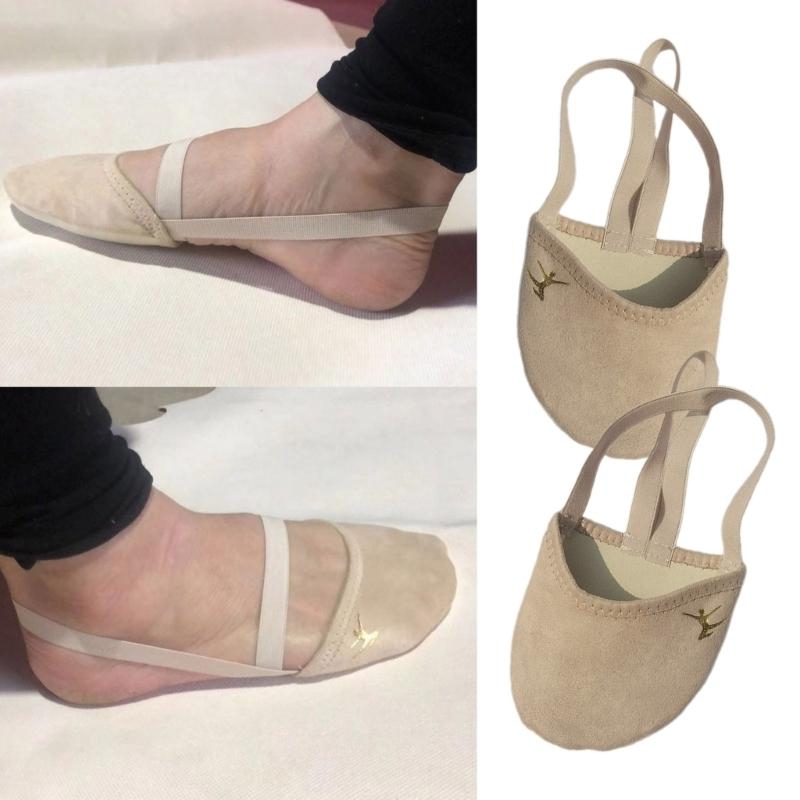 AliExpress Gymnastic Shoes Half Soles Ballet Shoes Pirouette Shoes Belly Dance Shoes Turning Shoes for Woman, view 6