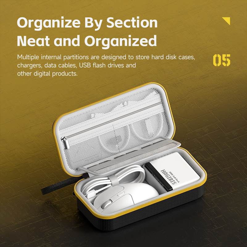 AliExpress Hagibis EVA Hard-Shell Electronics Organizer, view 2