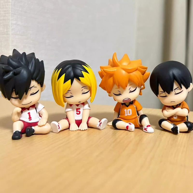 AliExpress Haikyu Shoulder Lean Fig Blind Box Toy Kageyama Tobio Kozume Kenma Action Figures Model Toy Cute Doll Ornament Gifts