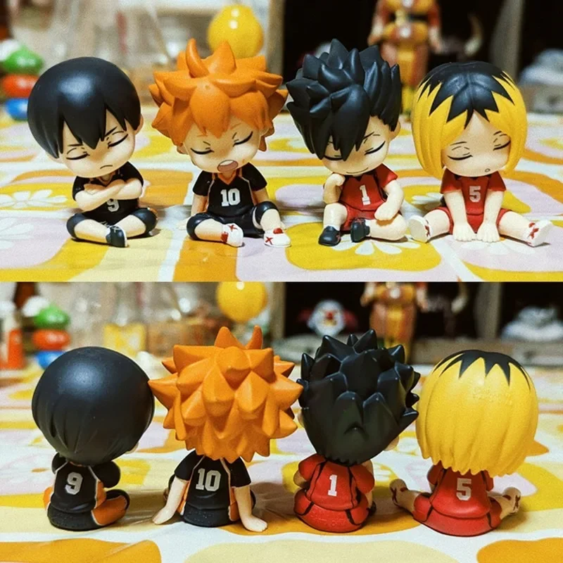 AliExpress Haikyu Shoulder Lean Fig Blind Box Toy Kageyama Tobio Kozume Kenma Action Figures Model Toy Cute Doll Ornament Gifts, view 5
