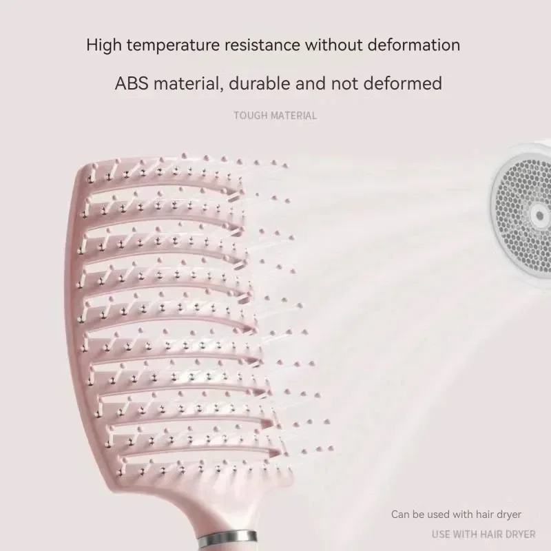 AliExpress Hairbrush Air Cushion Comb Fluffy Anti-Hair Loss Massage Hair Brush For All Hair Types For Long Thick Thin Curly Natural Hair, view 2