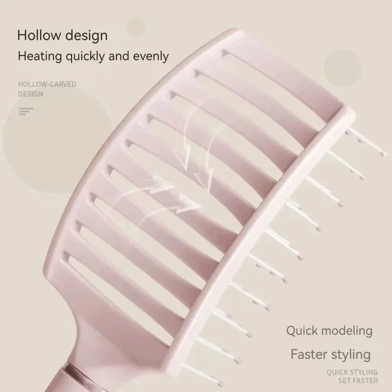 AliExpress Hairbrush Air Cushion Comb Fluffy Anti-Hair Loss Massage Hair Brush For All Hair Types For Long Thick Thin Curly Natural Hair, view 3