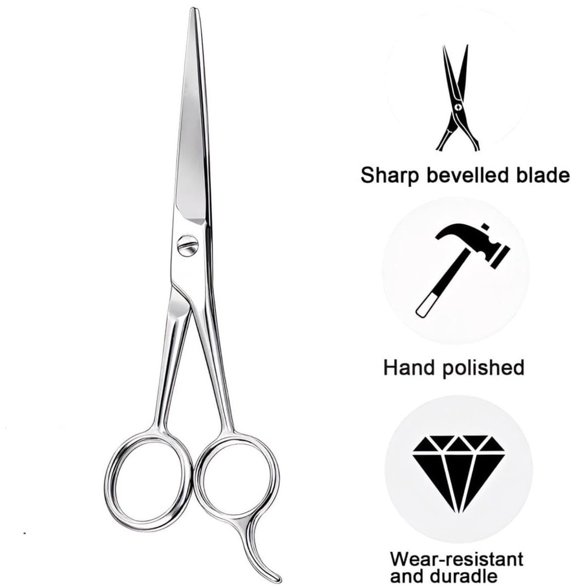 AliExpress Stainless Steel Hair Cutting Shears for Barbers, view 3