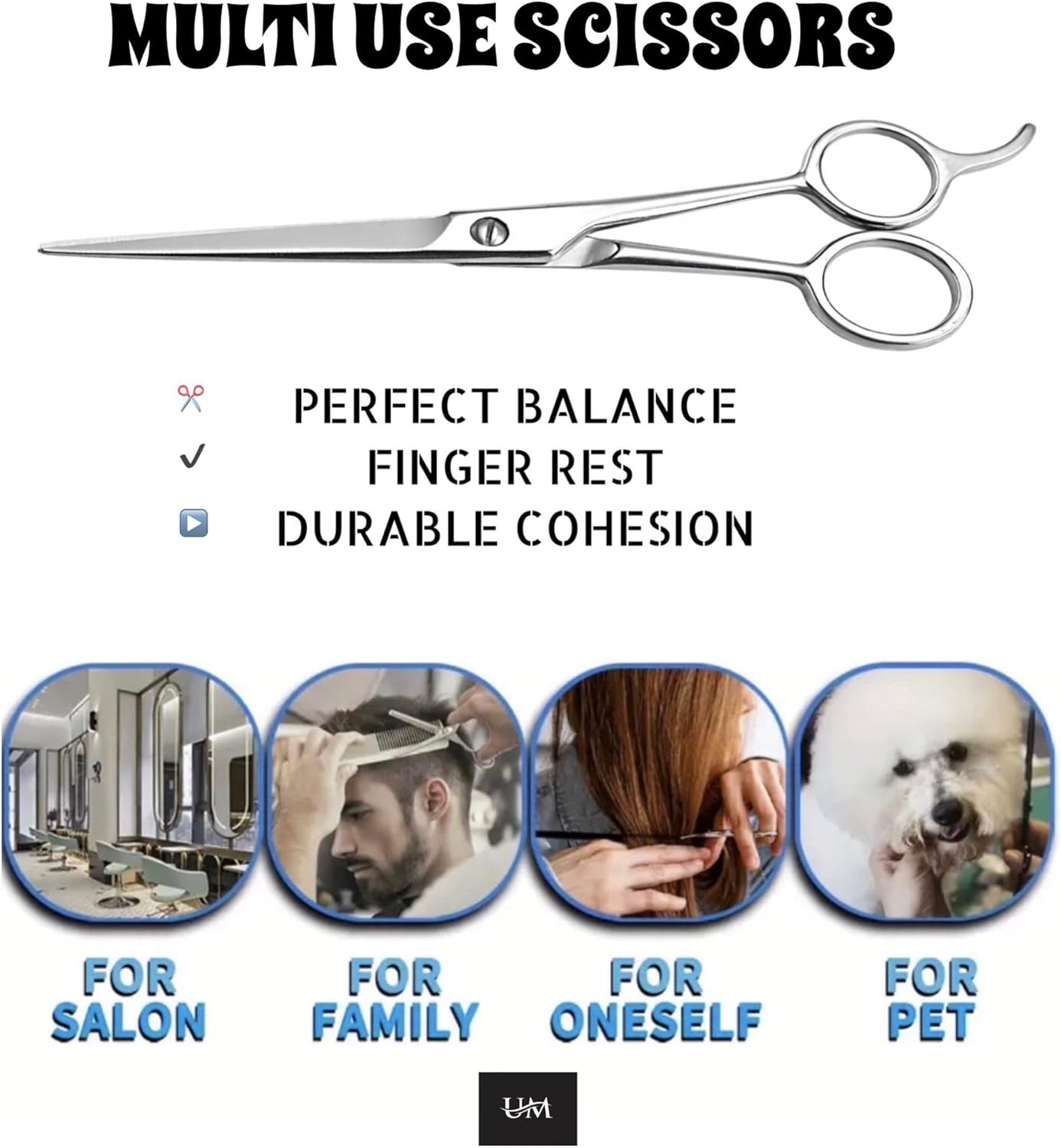 AliExpress Stainless Steel Hair Cutting Shears for Barbers, view 5